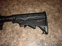 M4 Style 6 Position adjustable stock (Black)